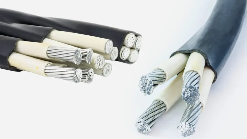 کابل آلومینیوم هوایی روکش دار