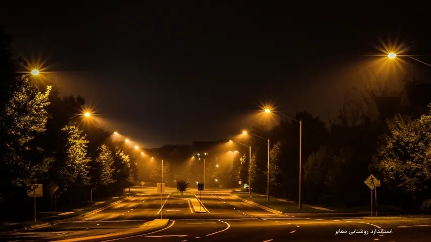 استاندارد روشنایی معابر